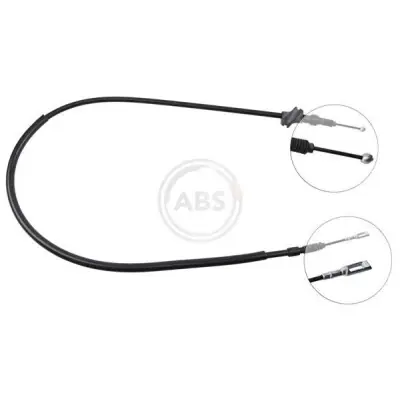 Original Cable de accionamiento, freno de estacionamiento A.B.S. K10168